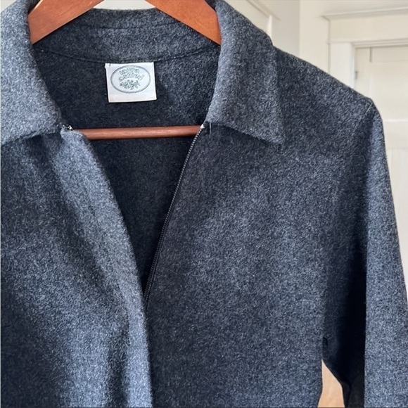 Vintage Laura Ashley Collared Light Wool Jacket S-M - Picture 4 of 10